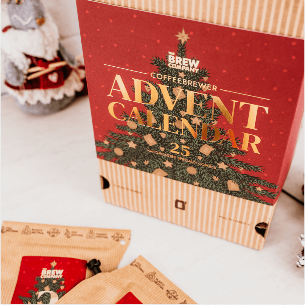 Festive Red Coffee Advent Calendar