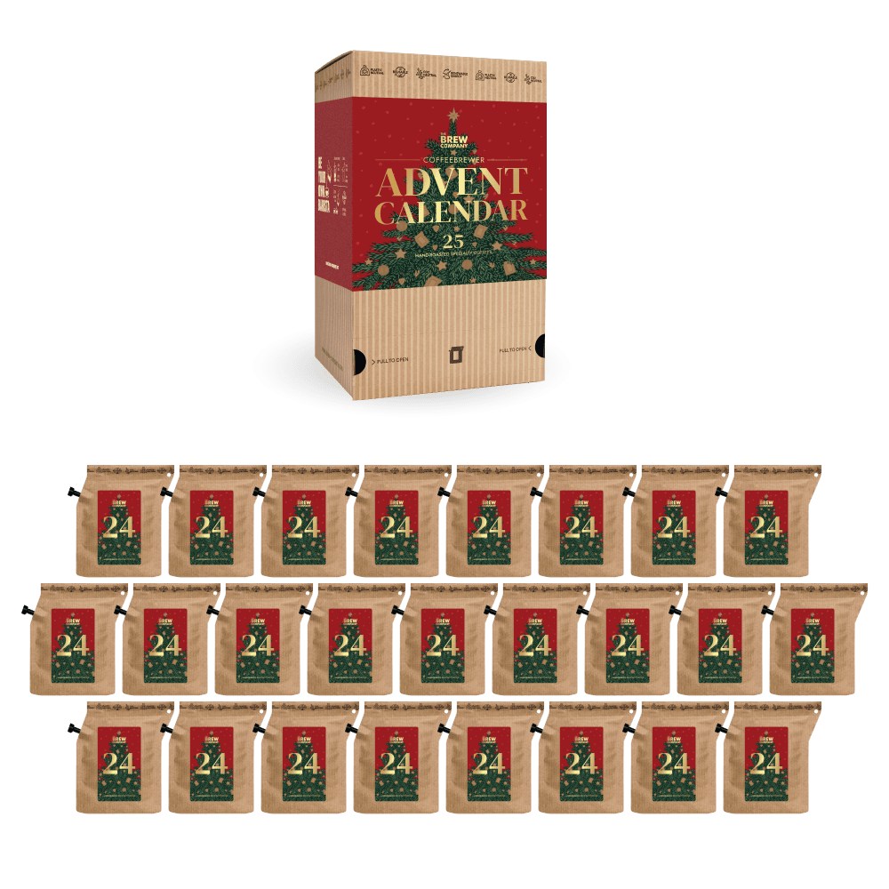 Festive Red Coffee Advent Calendar