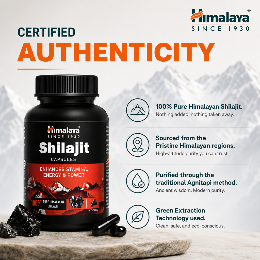 Himalaya SHILAJIT - 60 Capsules