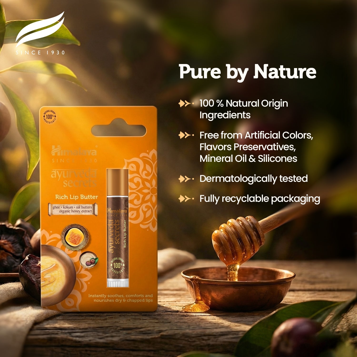 Himalaya AYURVEDA SECRETS RICH LIP BUTTER