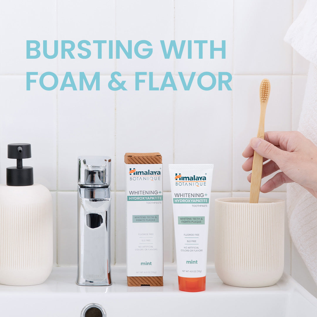 Himalaya Botanique Whitening + Hydroxyapatite Toothpaste - Mint 113g
