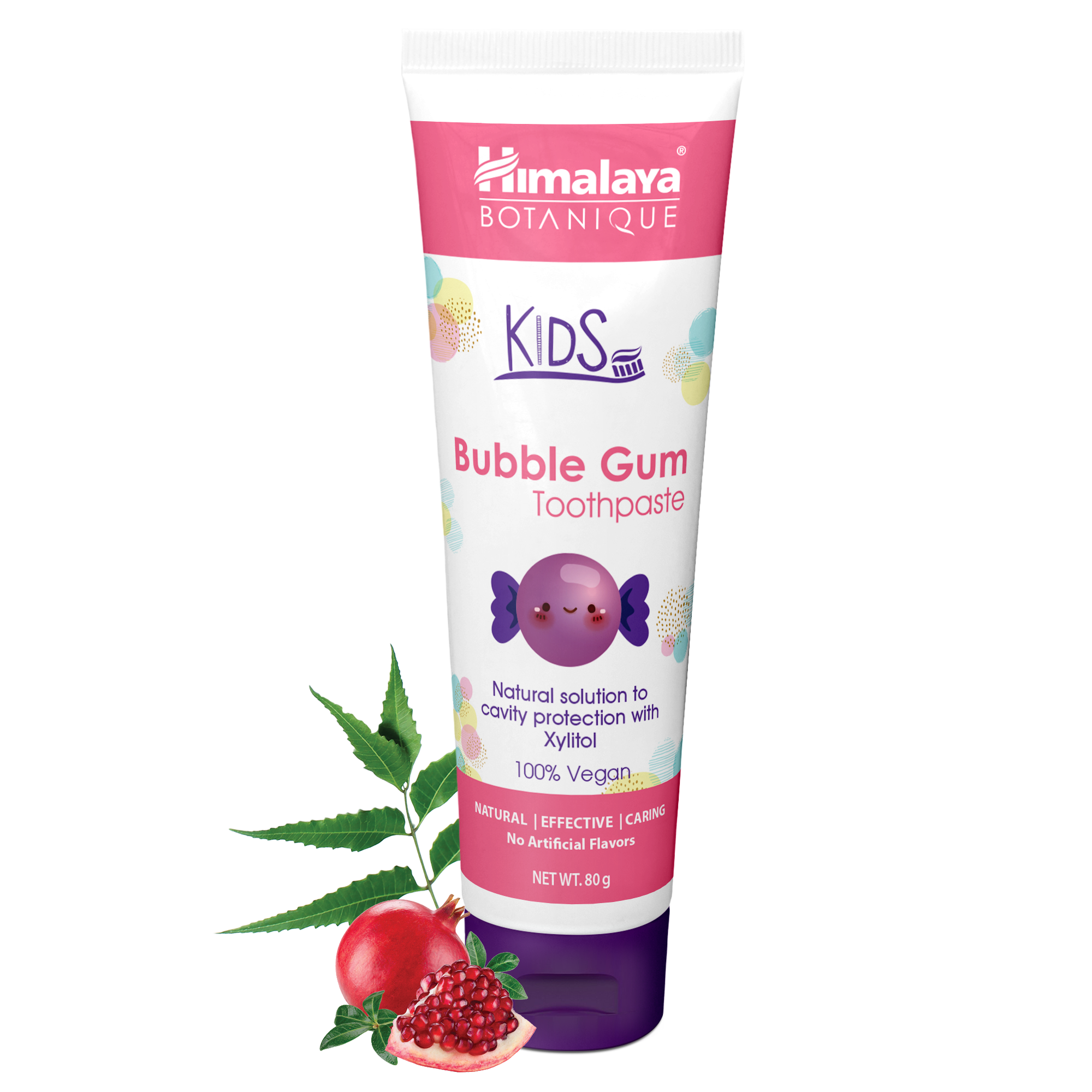 Himalaya Kids Bubble Gum Toothpaste - 80g