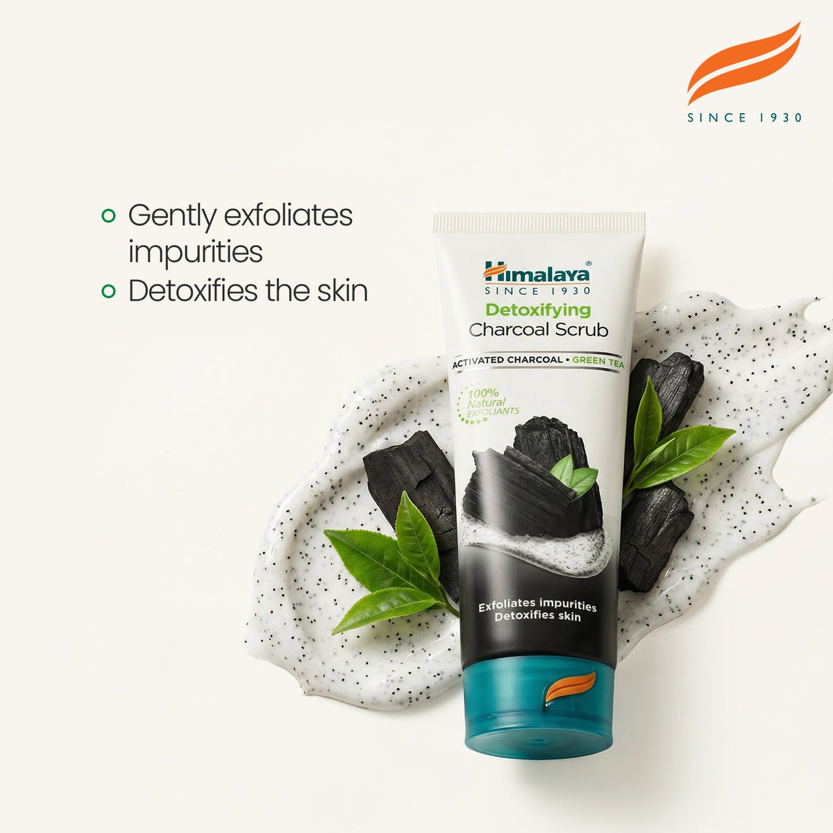 Himalaya Detoxifying Charcoal Scrub - 75ml