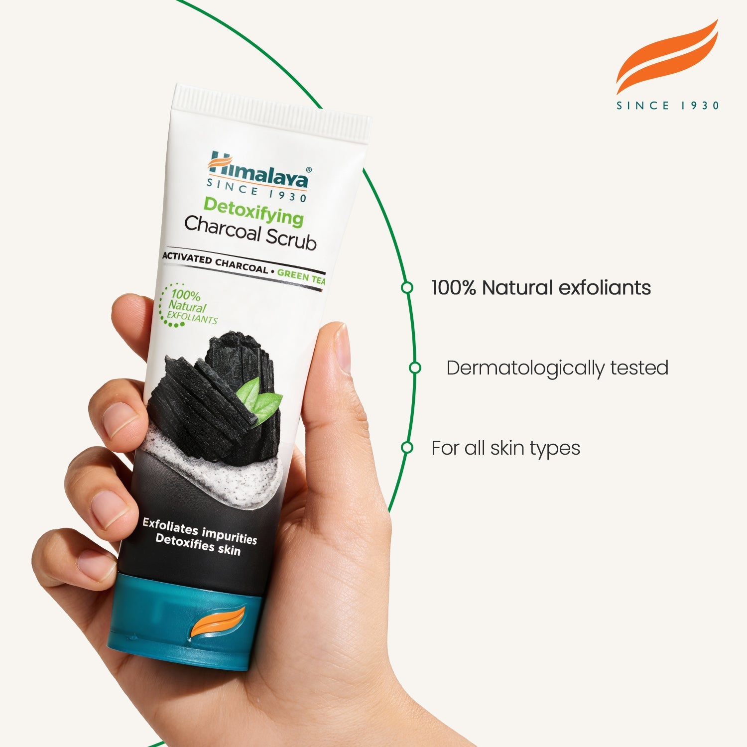 Himalaya Detoxifying Charcoal Scrub - 75ml