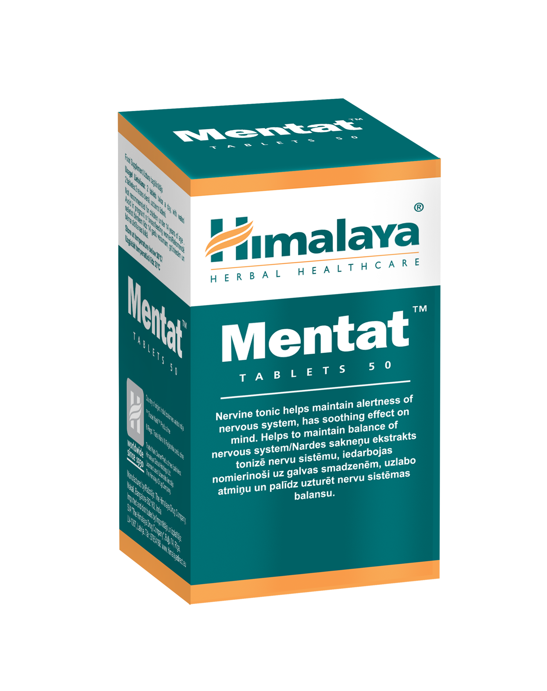 Himalaya Mentat 50 Tablets