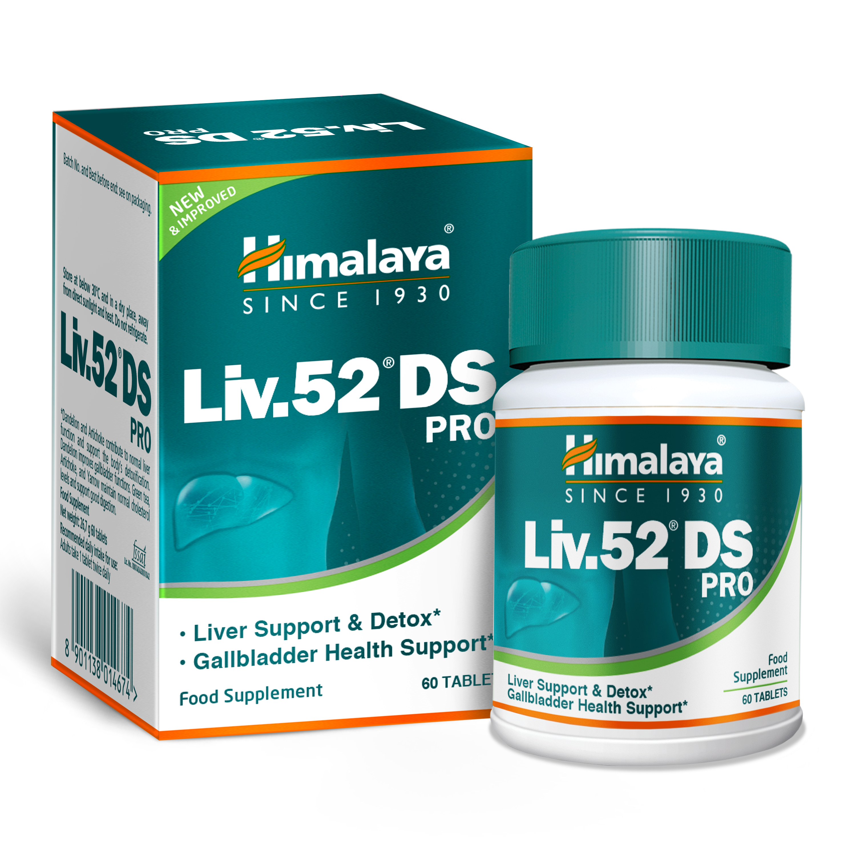 Himalaya Liv.52 DS PRO - 60 Tablets