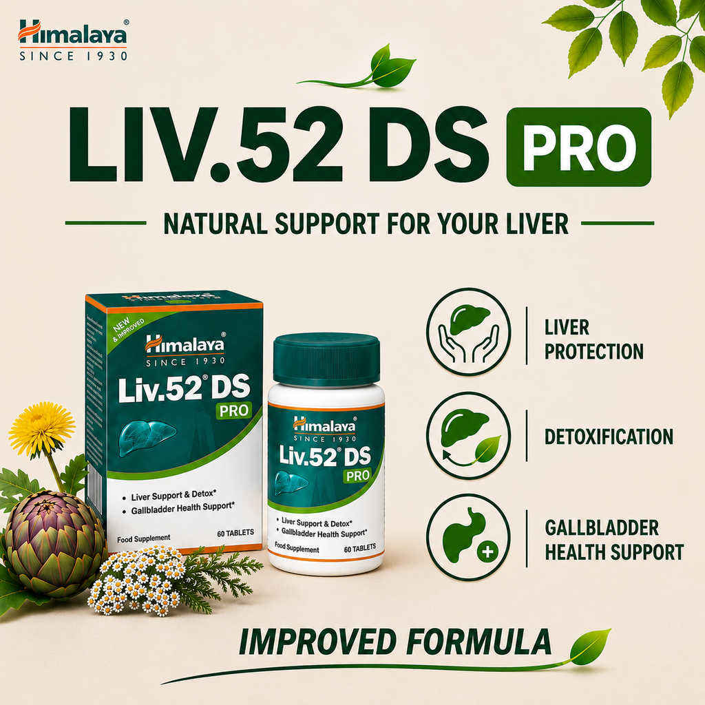 Himalaya Liv.52 DS PRO - 60 Tablets