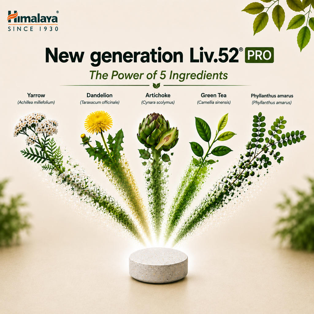 Himalaya Liv.52 DS PRO - 60 Tablets