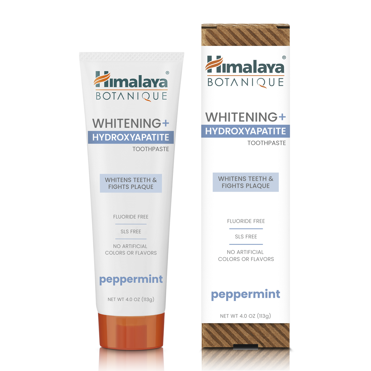 Himalaya Botanique Whitening+ Hydroxyapatite Toothpaste - Peppermint 113g