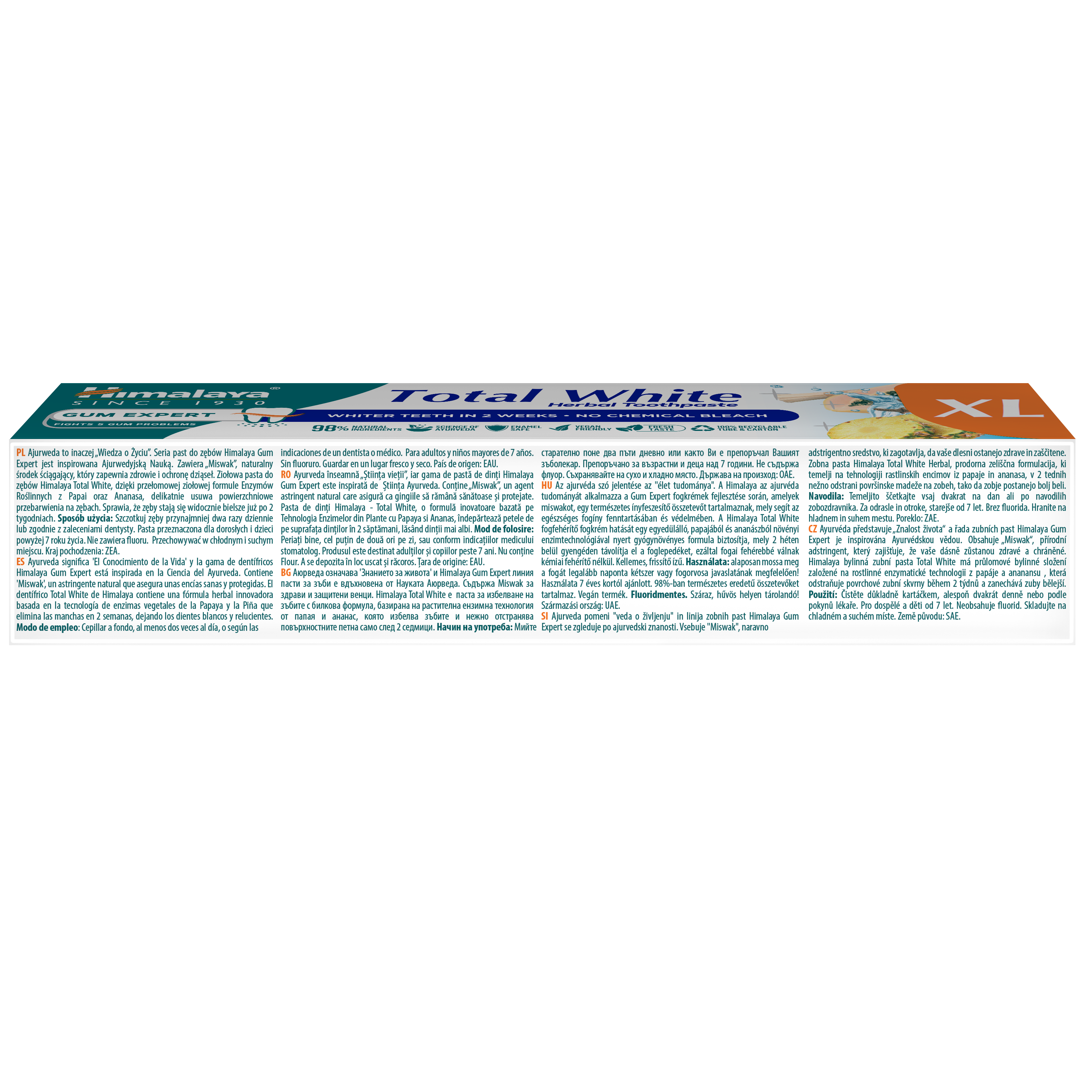 Himalaya Total White - Herbal Toothpaste