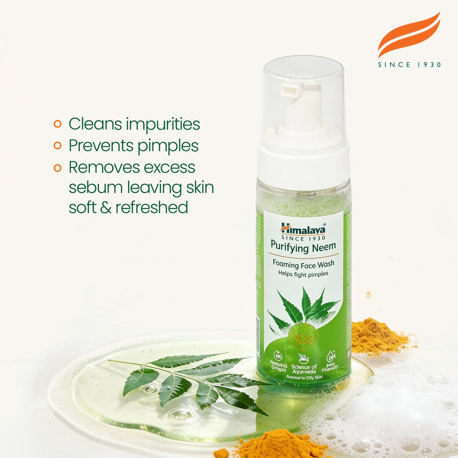 Himalaya Purifying Neem Foaming Face Wash - 150ml