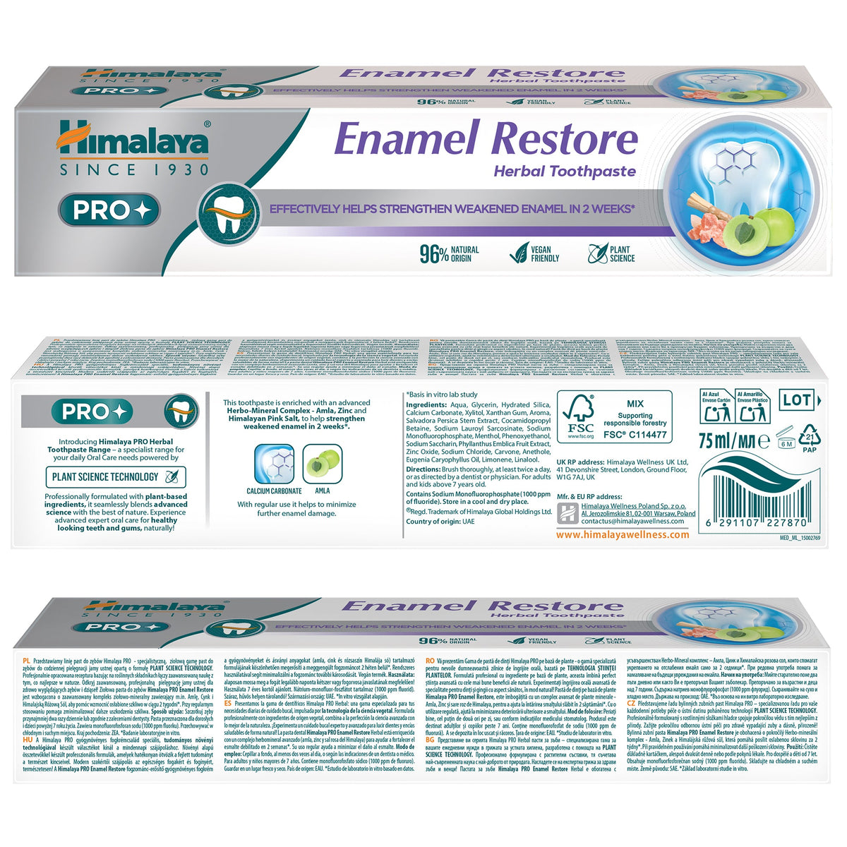 Himalaya PRO Enamel Restore Toothpaste