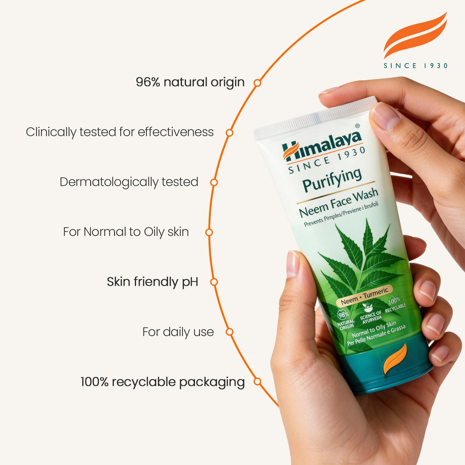 Himalaya Purifying Neem Face Wash - 150ml