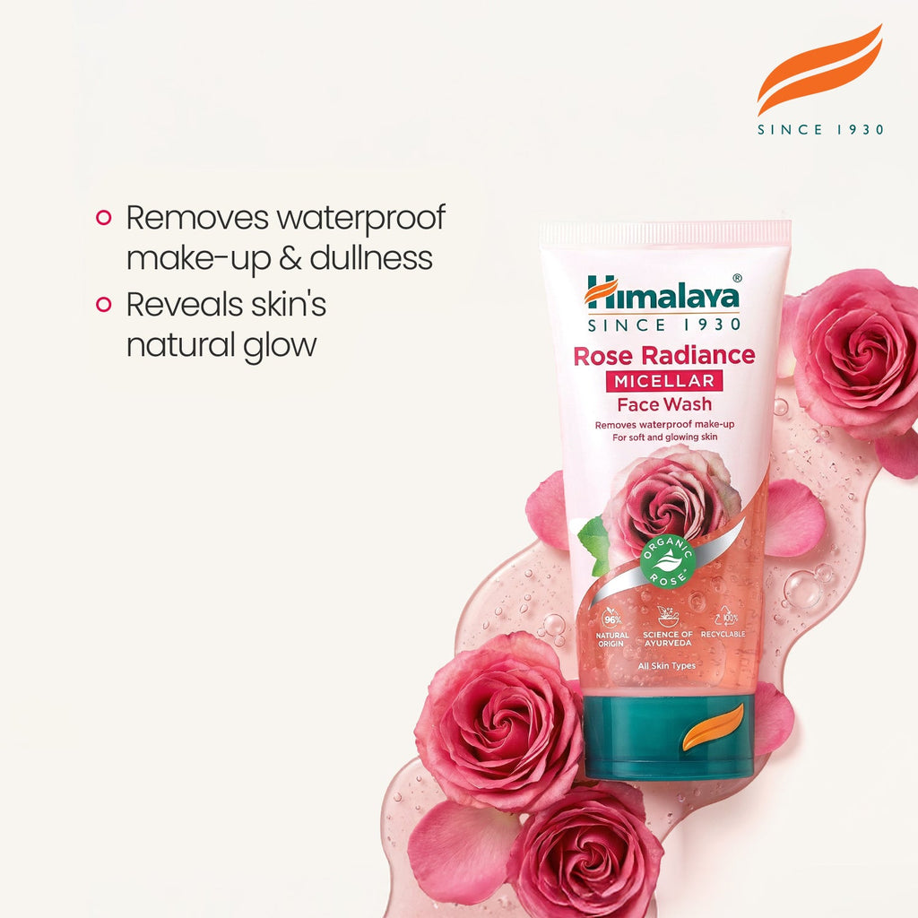Himalaya Rose Radiance Micellar Face Wash - 150ml