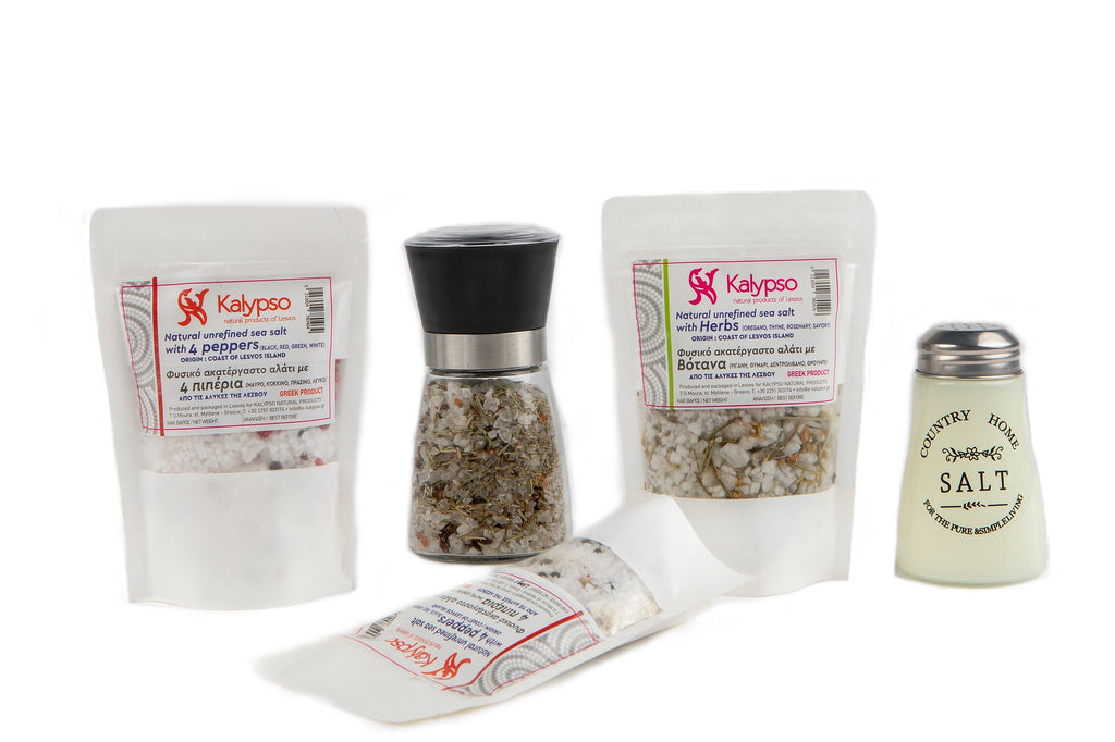 Natural unrefined Sea salt with Lemon Zest 150g